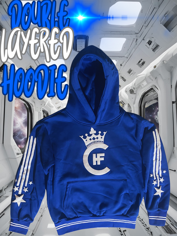 H.F.C- SHOOTING STARS (PUFF PRINT) CROWN LOGO SWEATSUIT