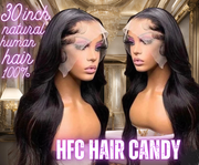 HFC HAIR CANDY/HUMAN  LACE FRONT WIGS