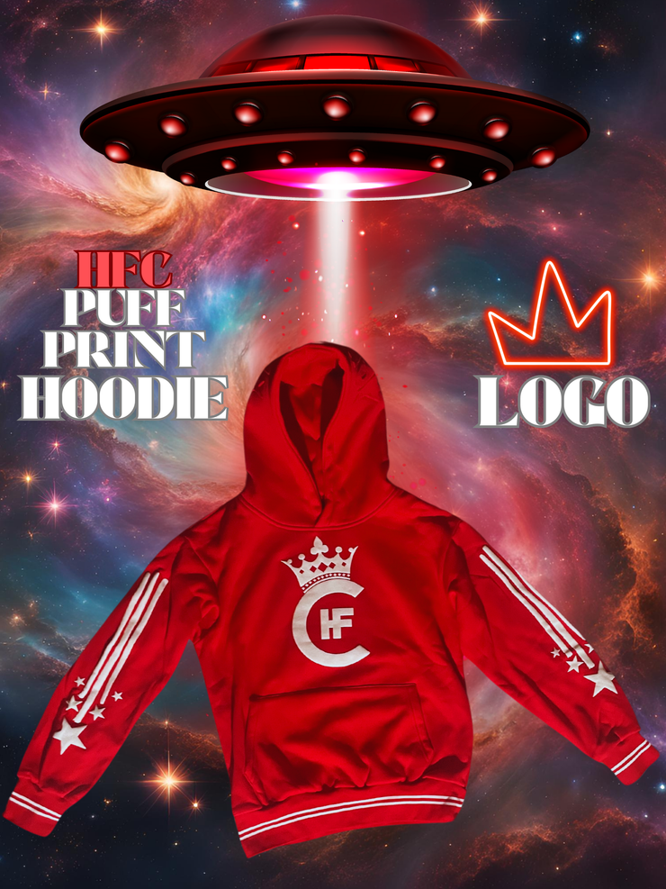 H.F.C- SHOOTING STARS (PUFF PRINT) CROWN LOGO SWEATSUIT