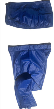 HFC- BLUE SEE THROUGH JOGGER SET (TOP/BOTTOM)