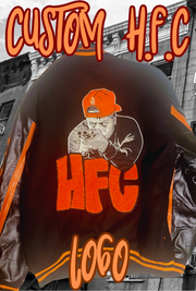 H.F.C- CUSTOM BOYS N THE HOOD LETTERMAN JACKET