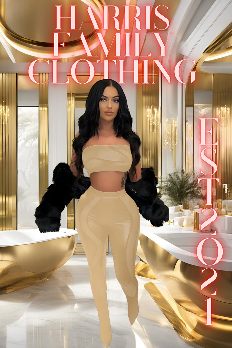 H.F.C- SEE THROUGH  JOGGER SET (JACKET NOT INCLUDED!)