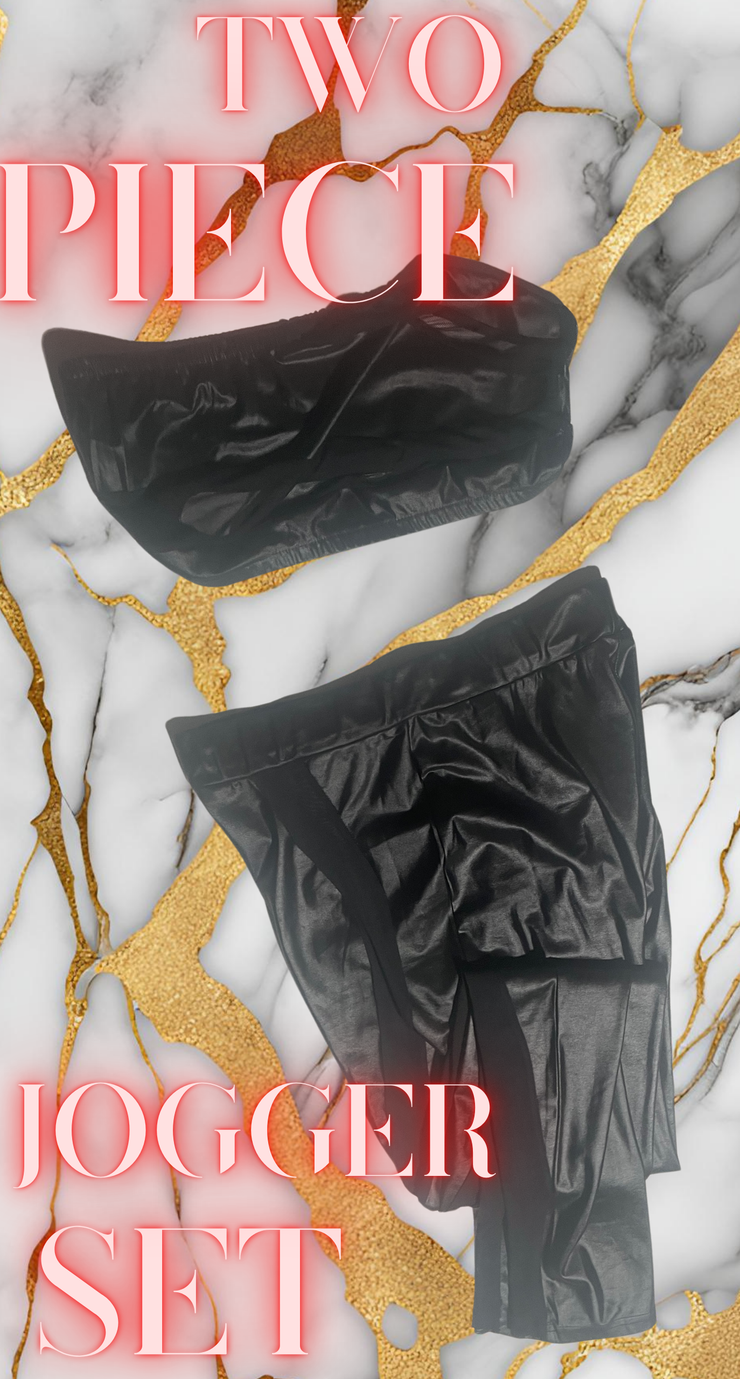 H.F.C- SEE THROUGH  JOGGER SET (JACKET NOT INCLUDED!)